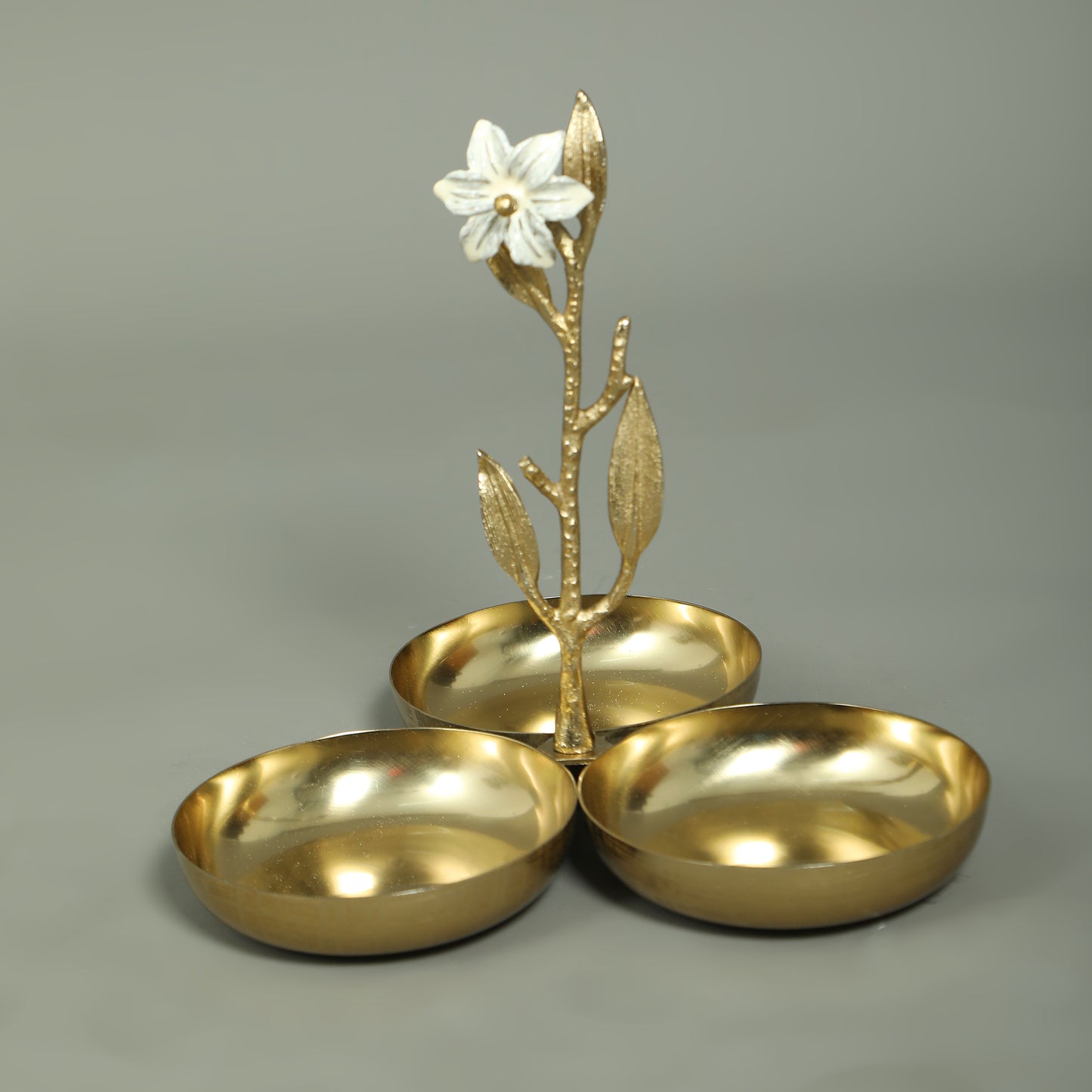 Sunehari Hand Made 3 Dip Platter