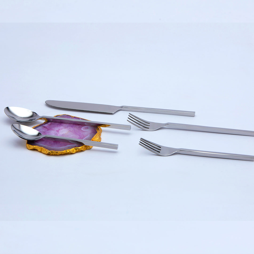 Aura Nickle Dinner Spoon