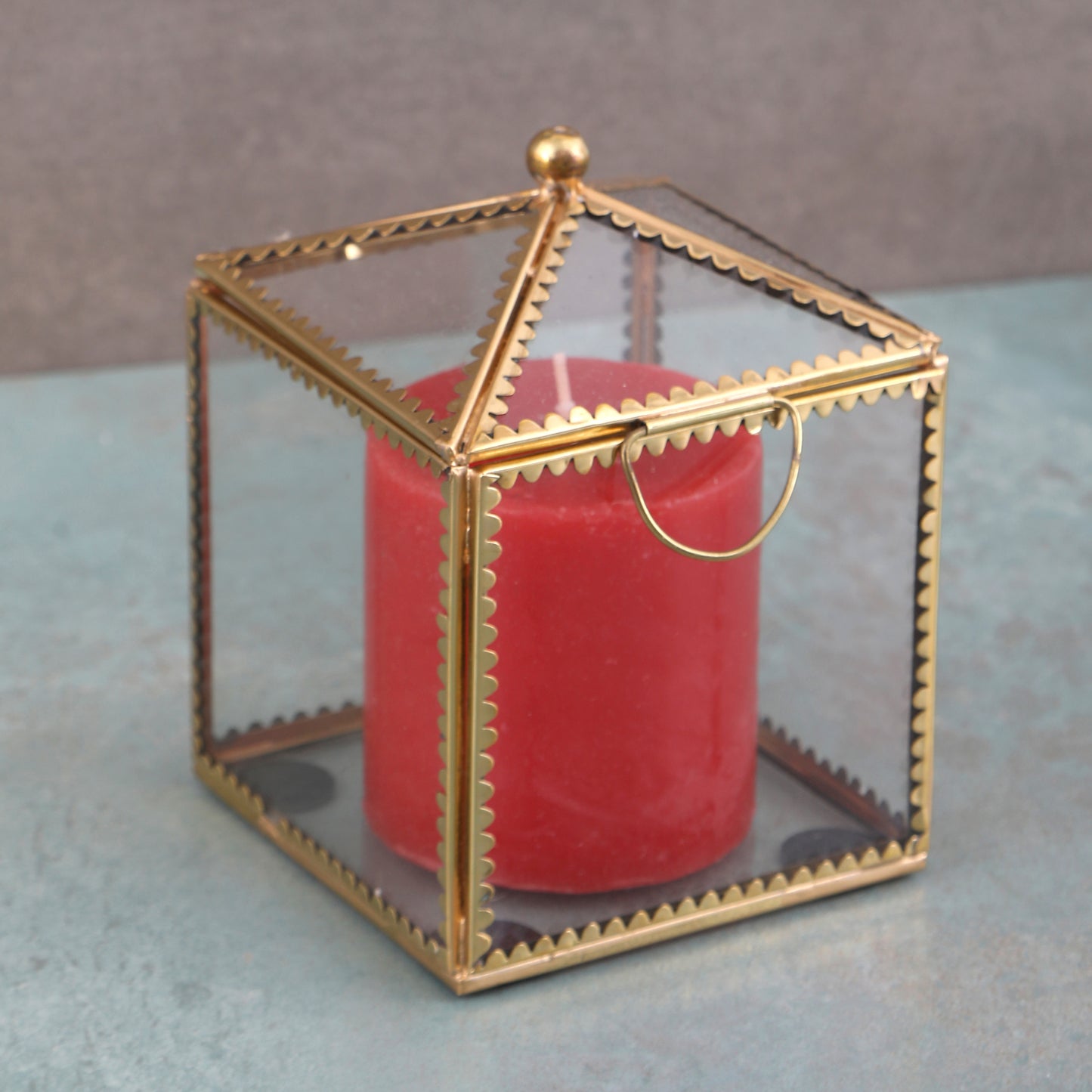 Brass Cannister Hand Made Decorative Accessories