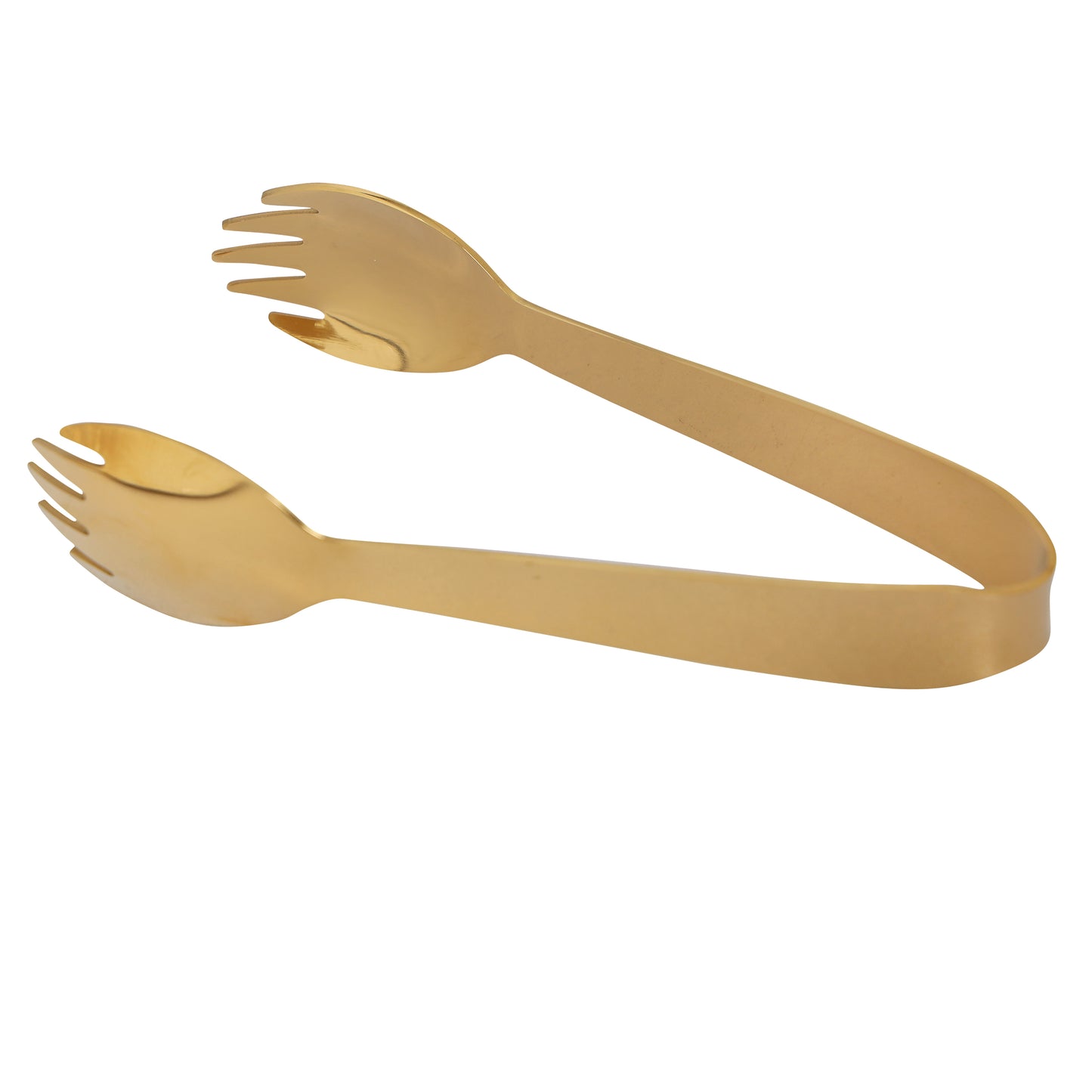 Champagne Gold Serving Tongs small