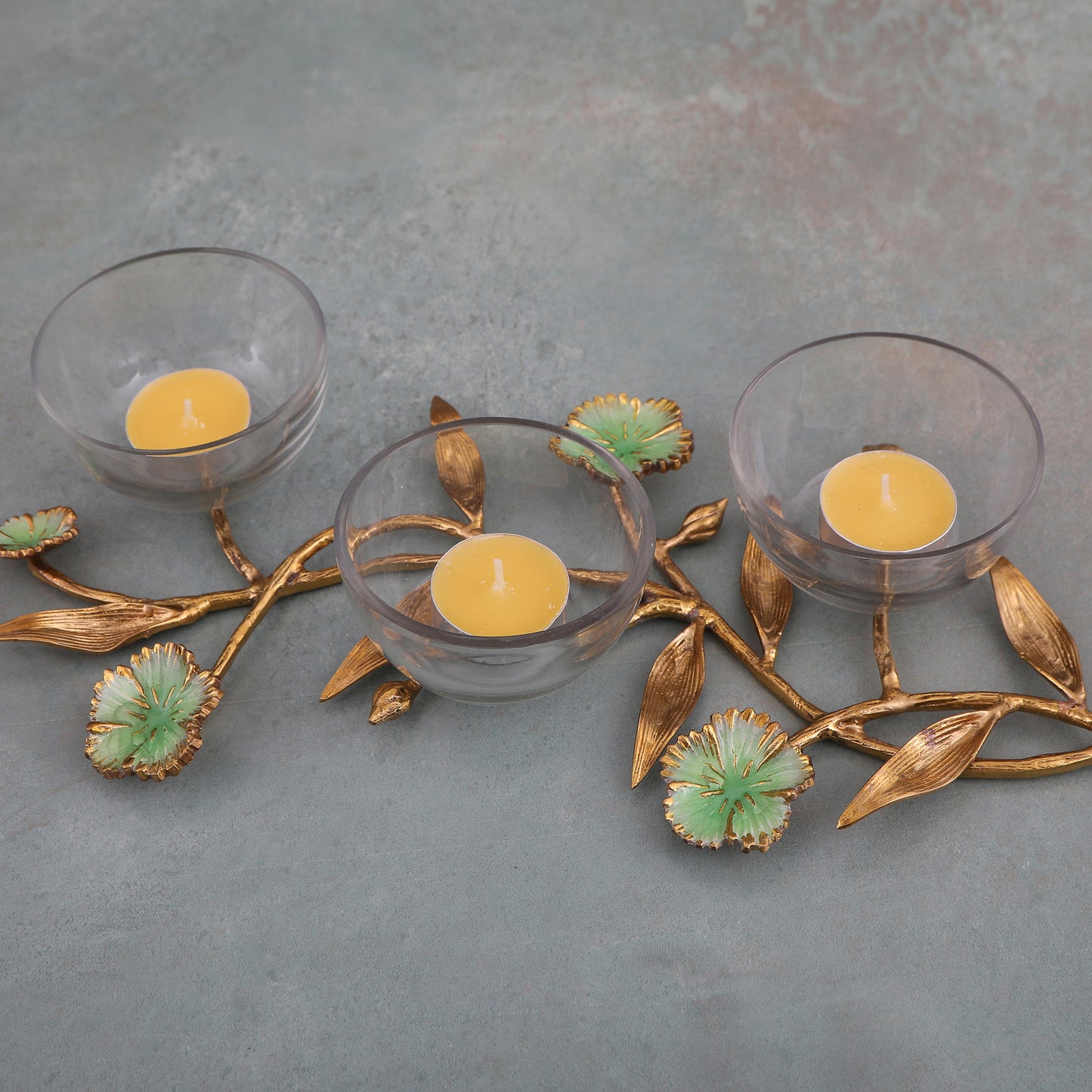 Three Dip Hand Made Decorative Candle Holder