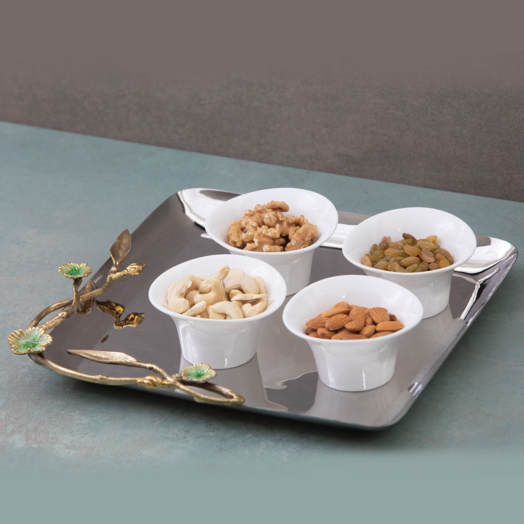 Dianthrus Square Tray Platter