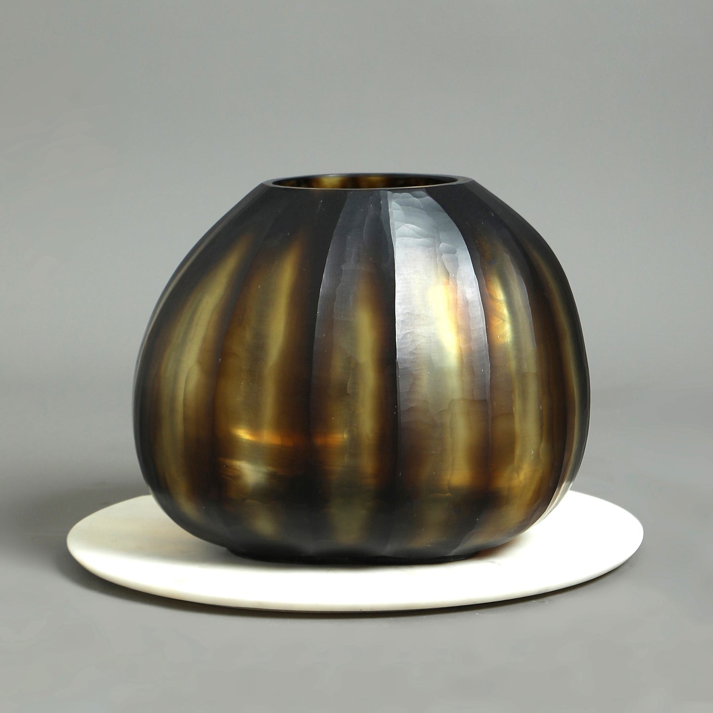 Decorative Hand Cut Glass Vase