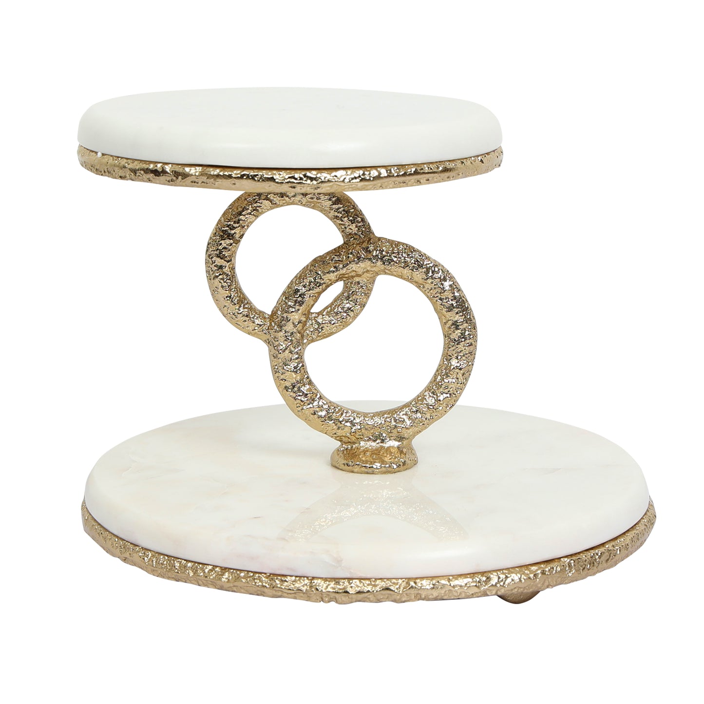 Marble Two Tier cake stand