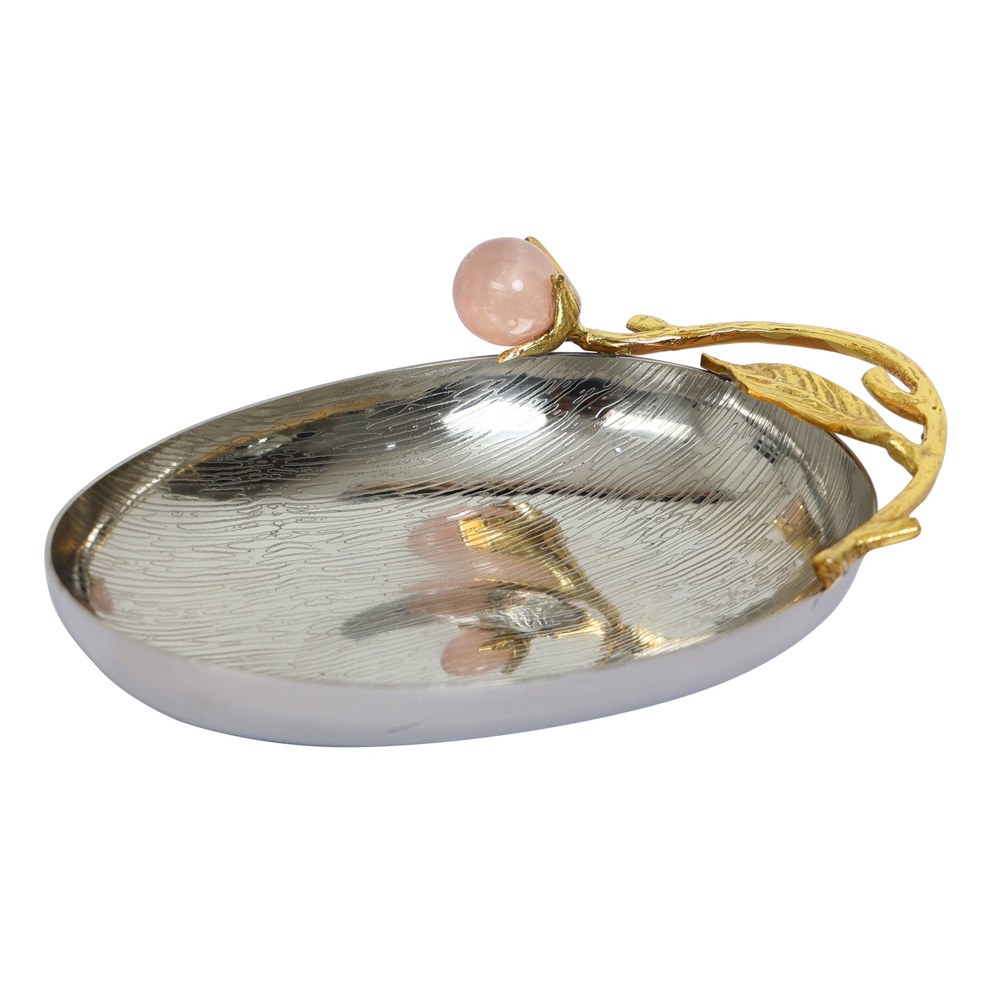 Pink Onyx Nut Bowl / Condiment Bowl