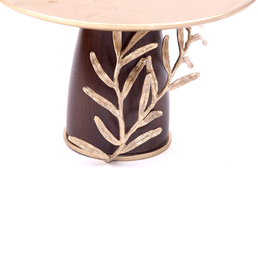 Palm Leaf cake stand