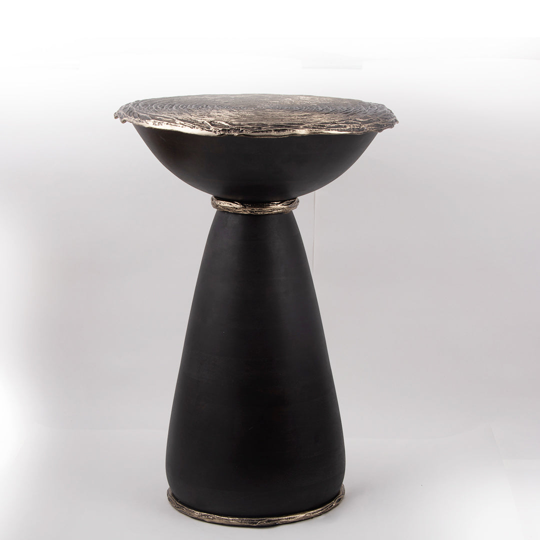 Rose antique gold side Table