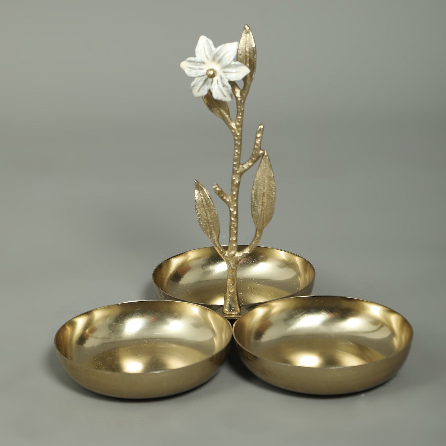 Sunehari Hand Made 3 Dip Platter
