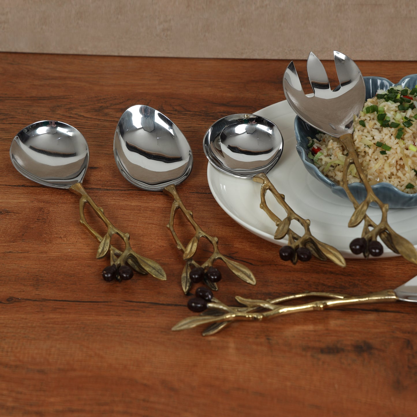 Twig server set of 5