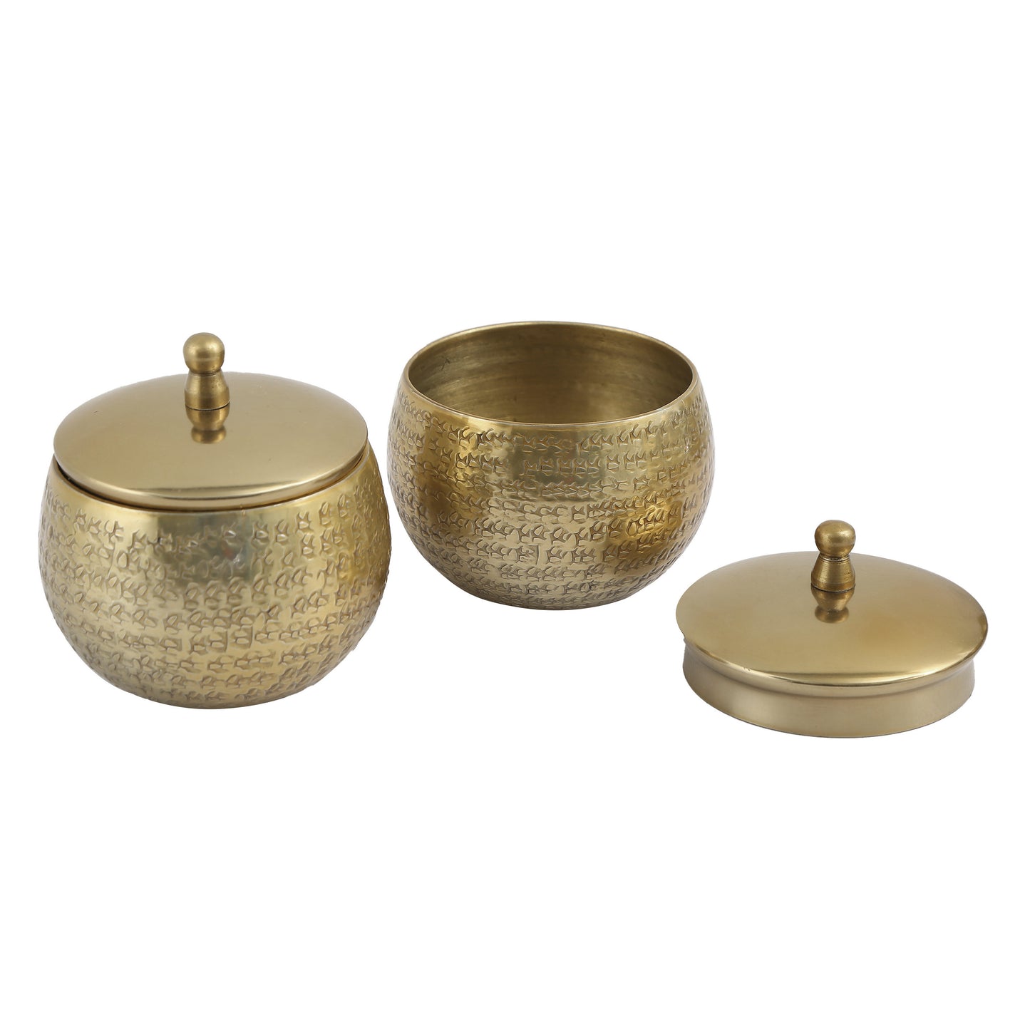 Gold Cannister Hand Made Kitchen Accessories