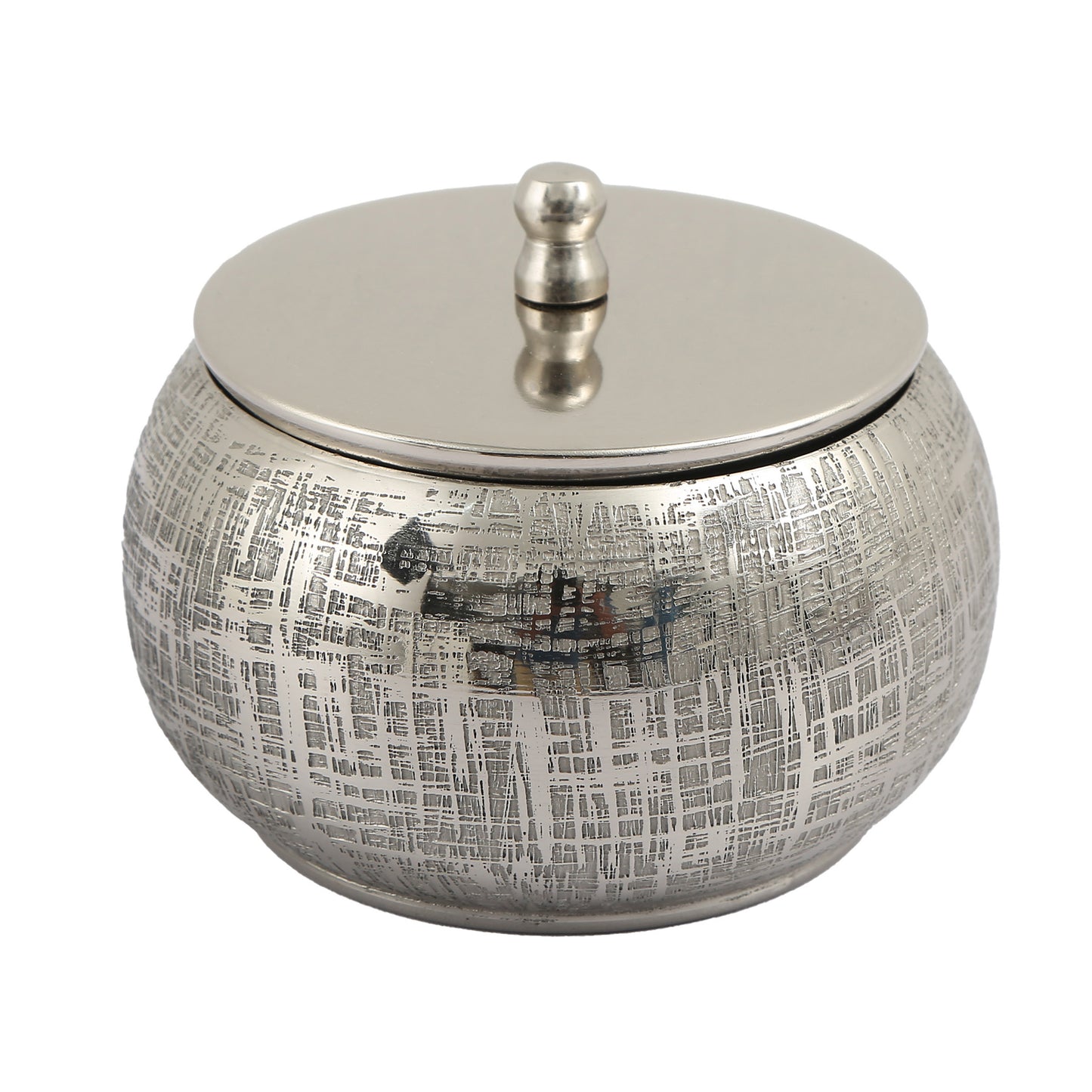 Sliver Hand Made Cannister