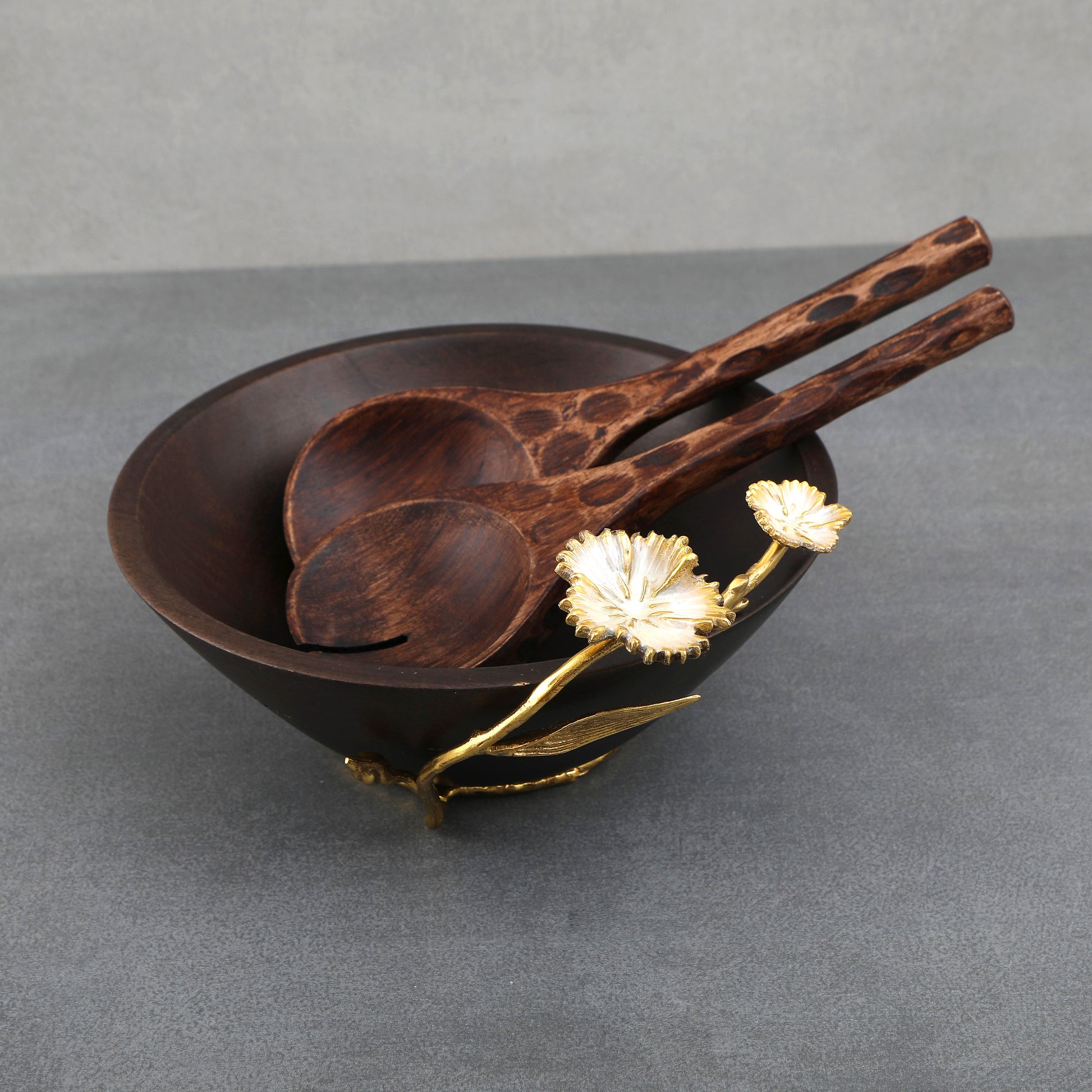 Dianthrus Wooden Hand Made Serveware Bowls