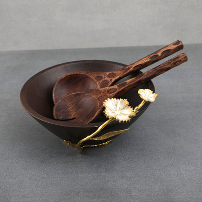 Dianthrus Wooden Hand Made Serveware Bowls