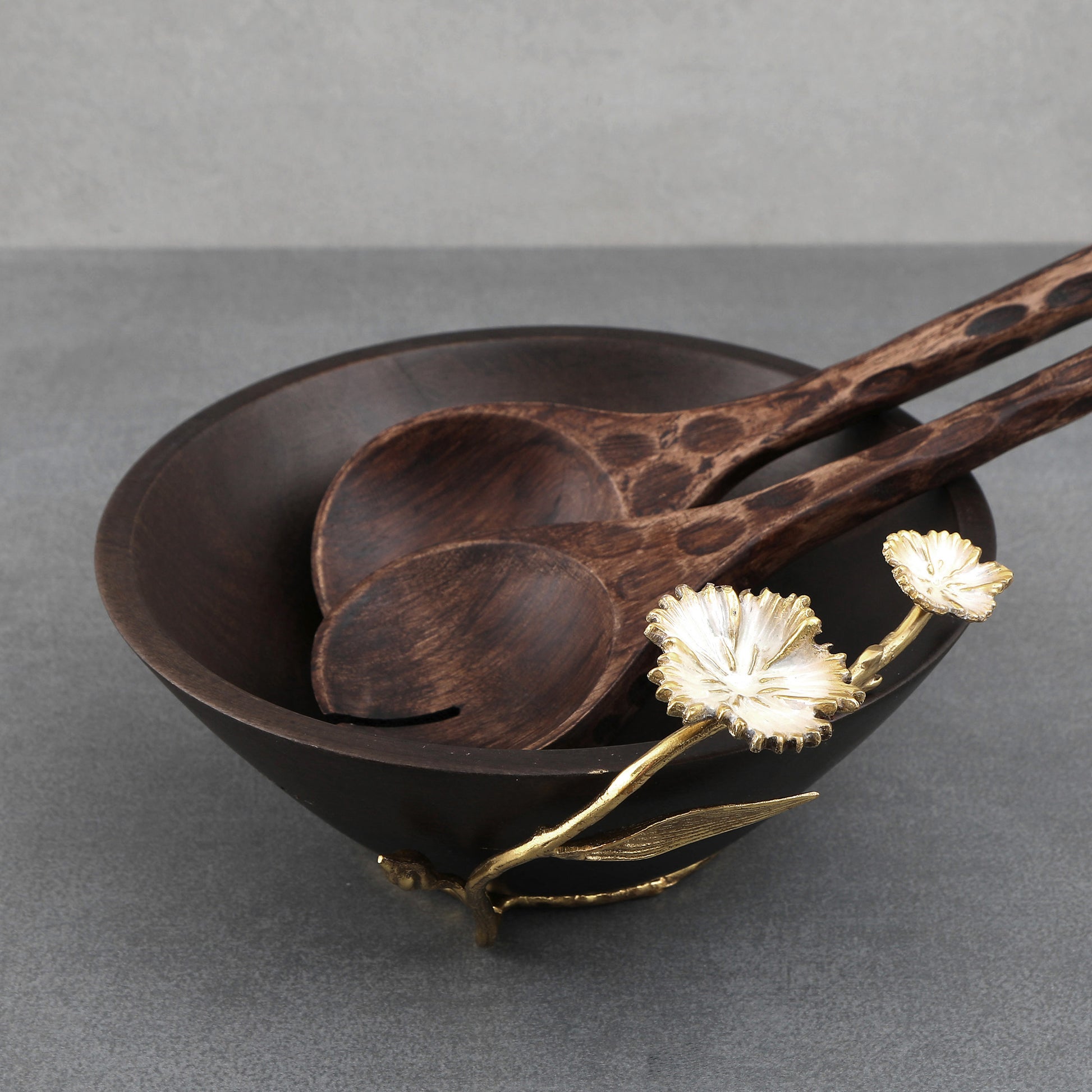 Dianthrus Wooden Hand Made Serveware Bowls
