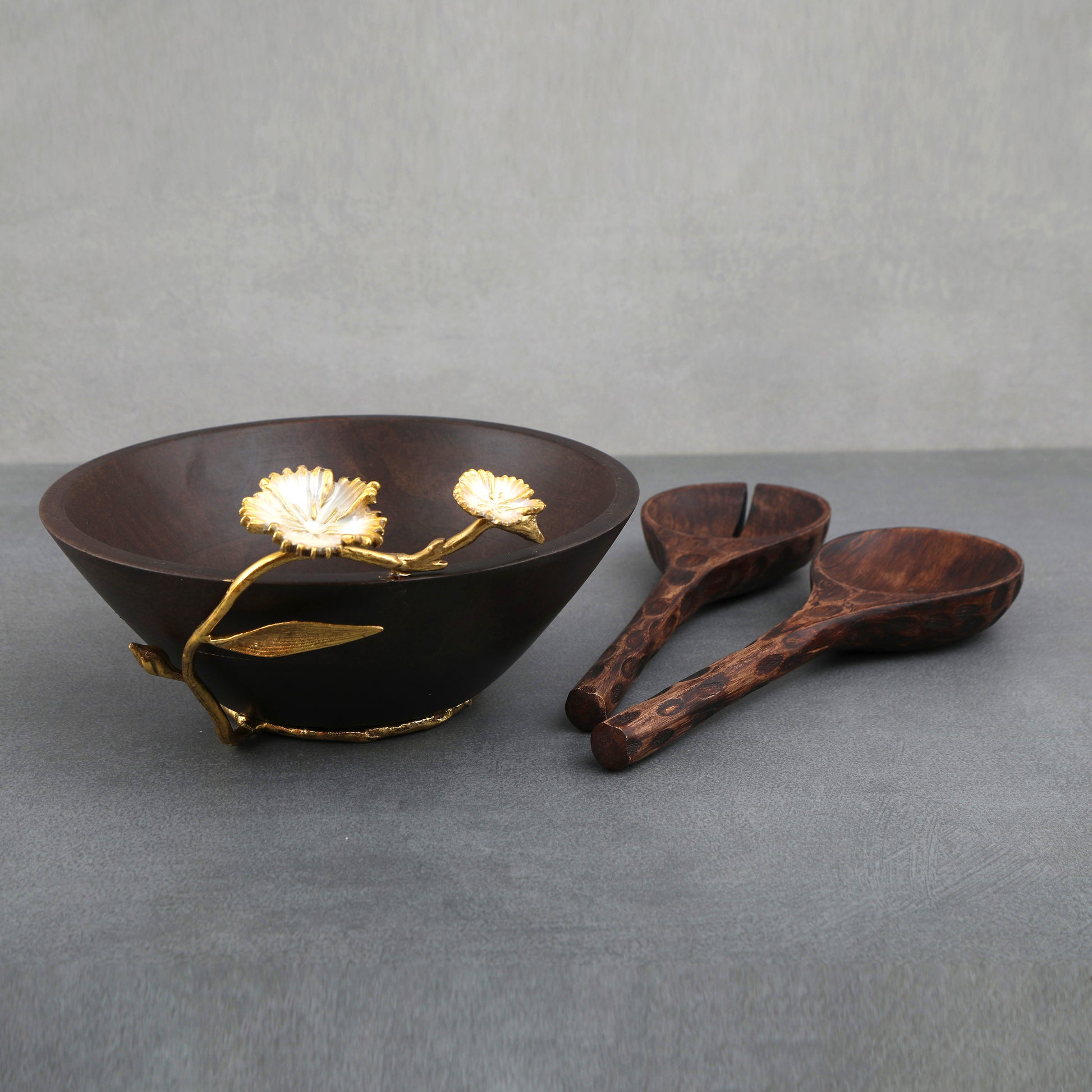 Dianthrus Wooden Hand Made Serveware Bowls