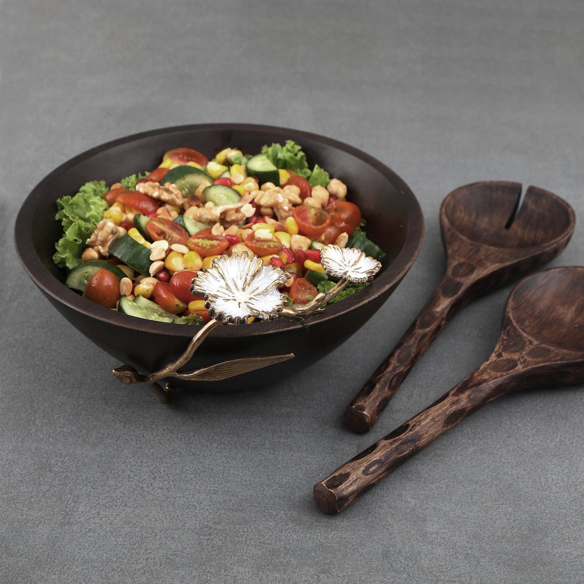Dianthrus Wooden Hand Made Serveware Bowls