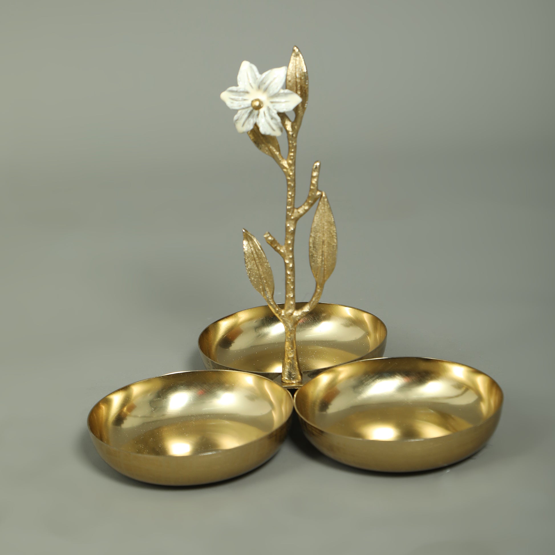 Sunehari Hand Made 3 Dip Platter 