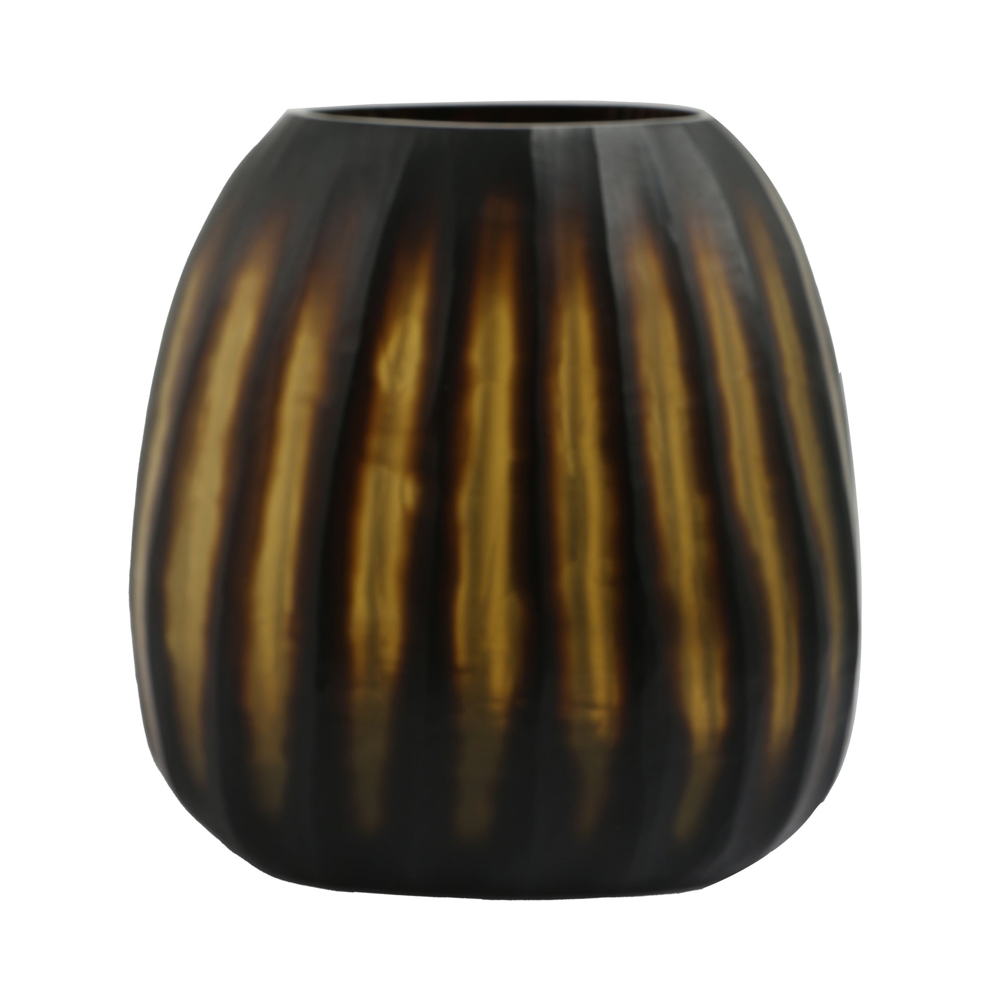 Hand Cut Decor Glass Vase 