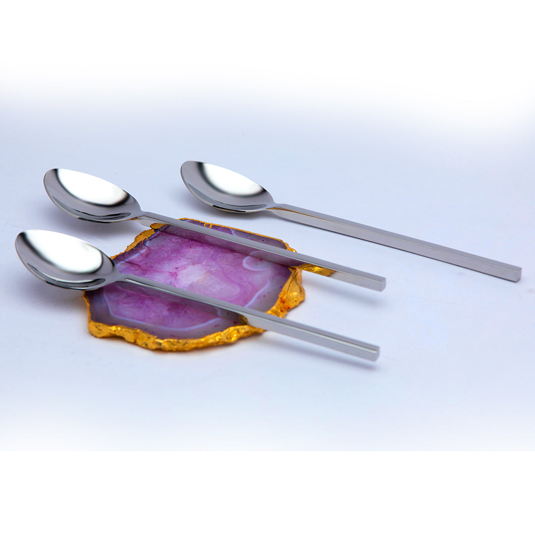 Aura Nickle Dinner Spoon
