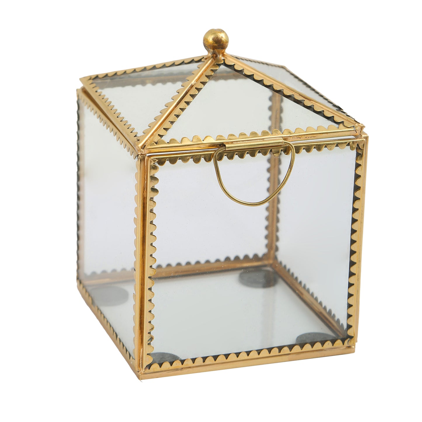 Brass Cannister Hand Made Decorative Accessories
