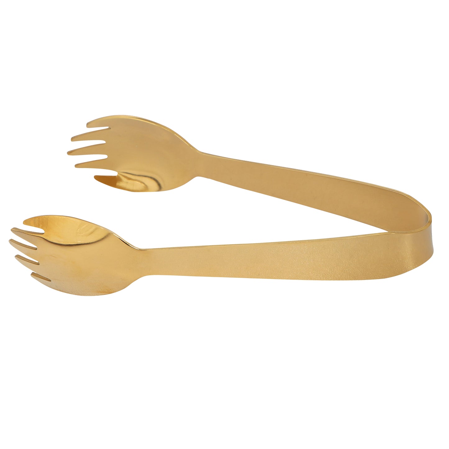 Champagne Gold Serving Tongs small