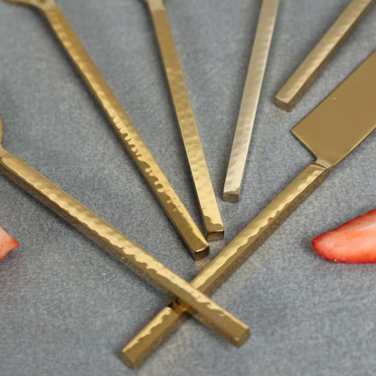 Hammer Champagne Gold Dinner Fork-set of 6