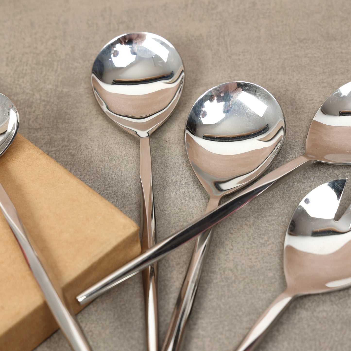 Diamond server set of 5-nickle