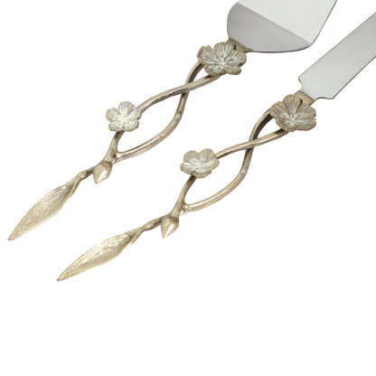 Dianthrus Cake server set of 2
