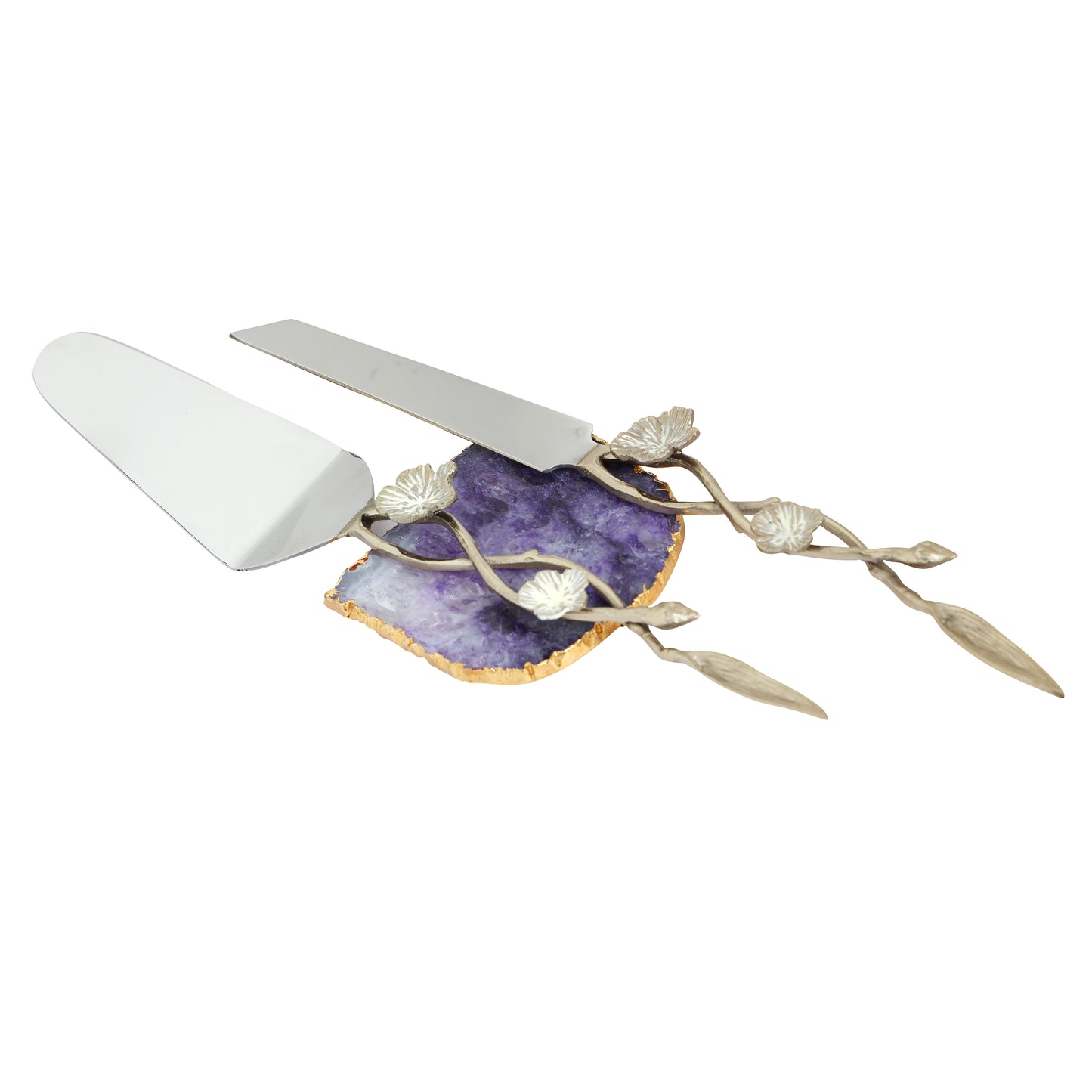 Dianthrus Cake server set of 2