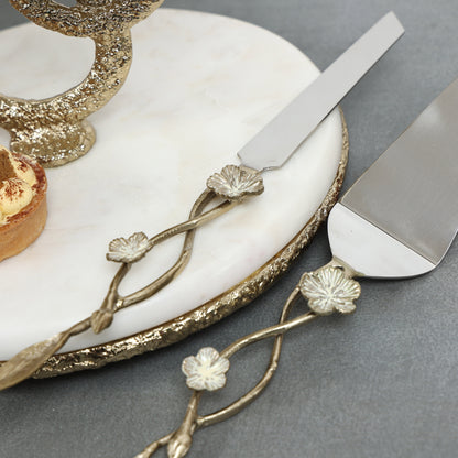 Dianthrus Cake server set of 2