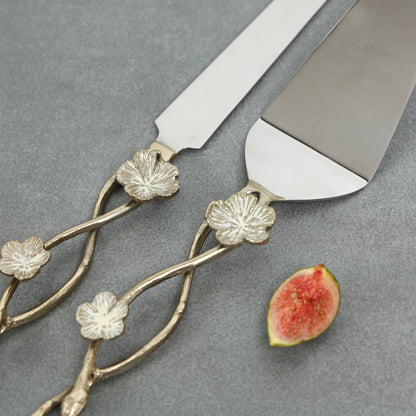 Dianthrus Cake server set of 2