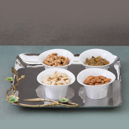 Dianthrus Square Tray Platter