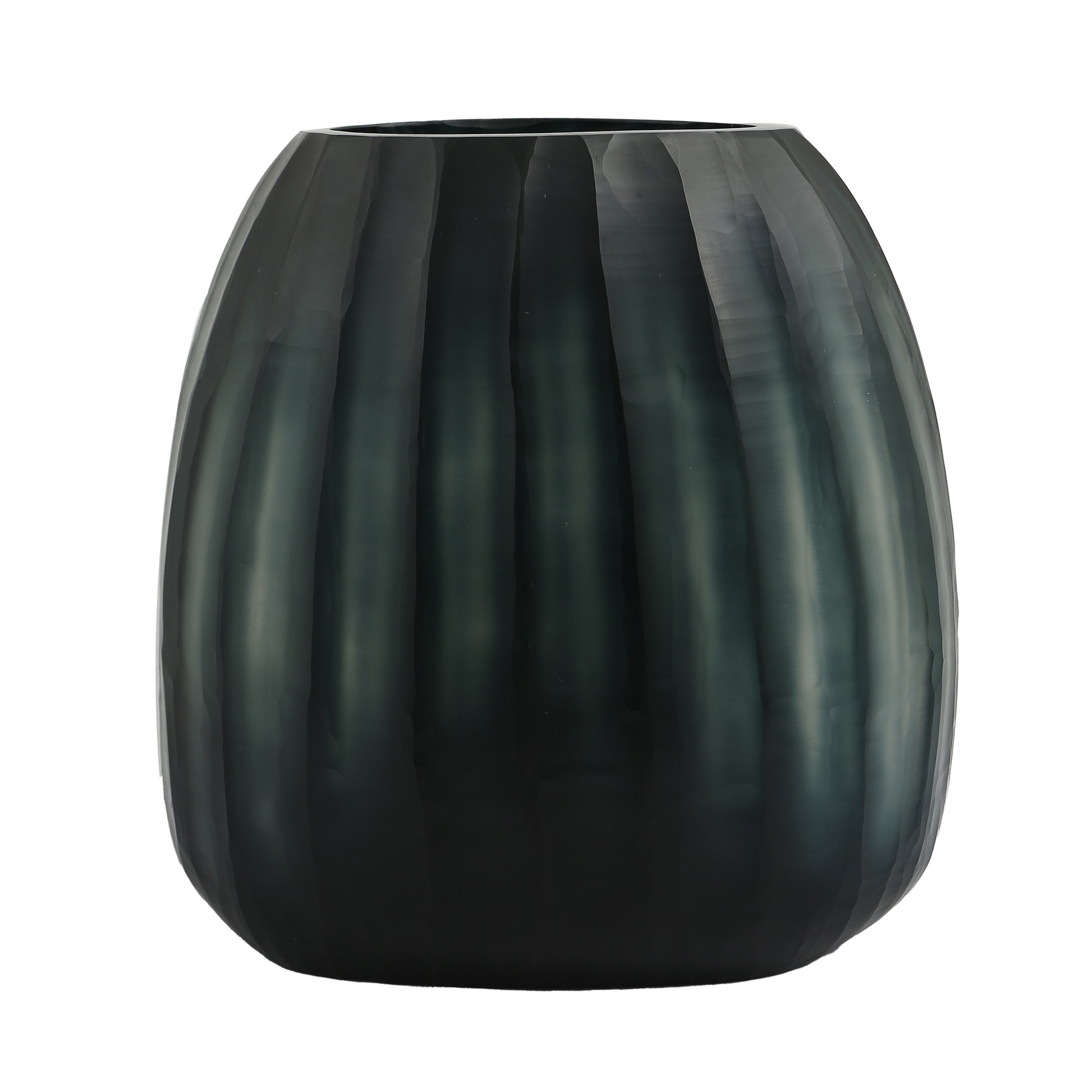  Hand Cut Large Glass Vase