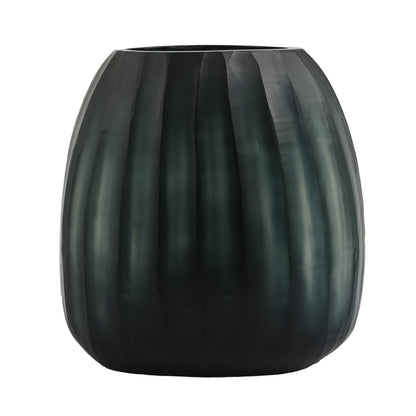 Hand Cut Large Glass Vase