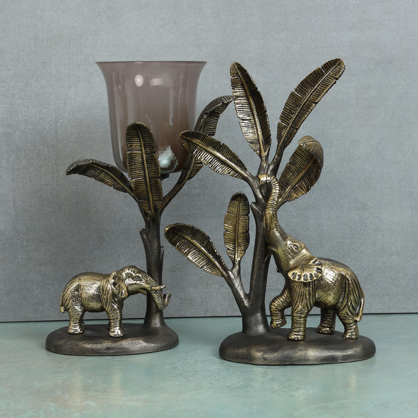 Elephant Center Piece set of 2