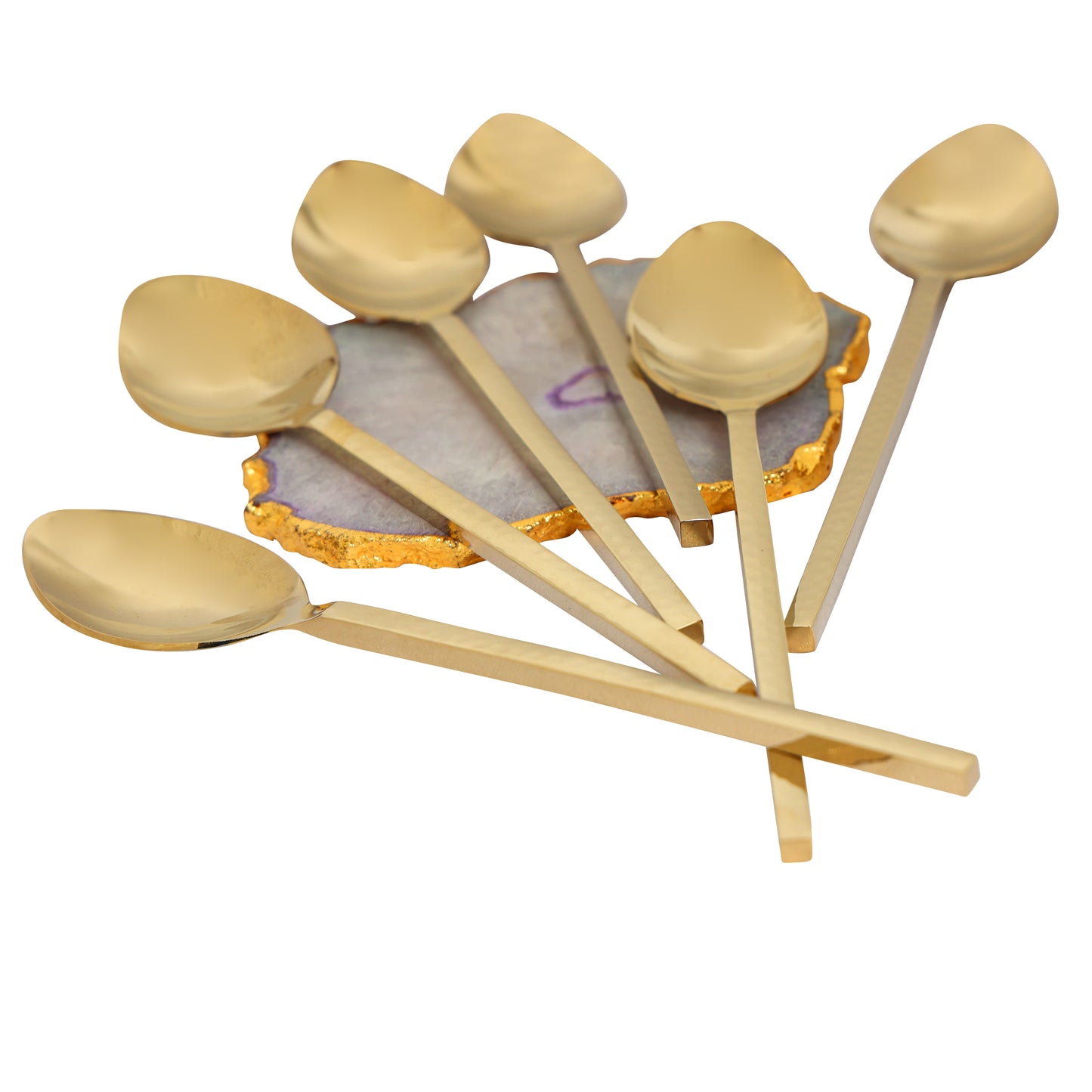 Hammer Champagne Gold Dinner Spoon-set of 6
