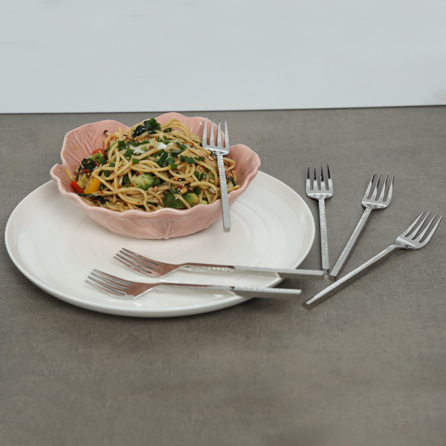 Hammer Nickle dinner fork-set of 6