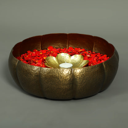 Lotus Hand Made Urli Decor