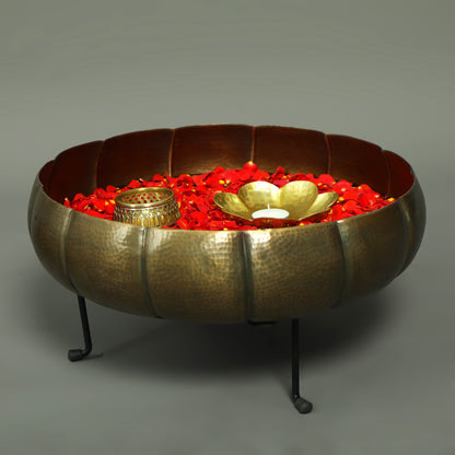 Lotus Hand Made Urli Decor