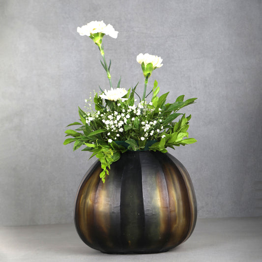 Decorative Hand Cut Glass Vase