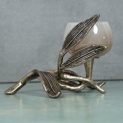 Leaf T-light holder