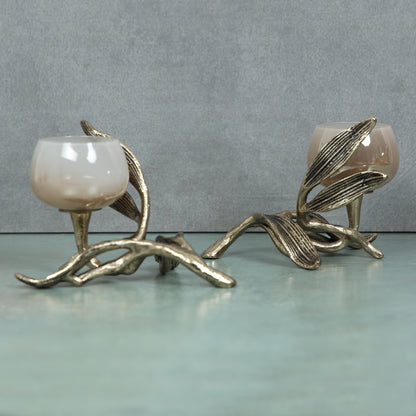 Leaf T-light holder