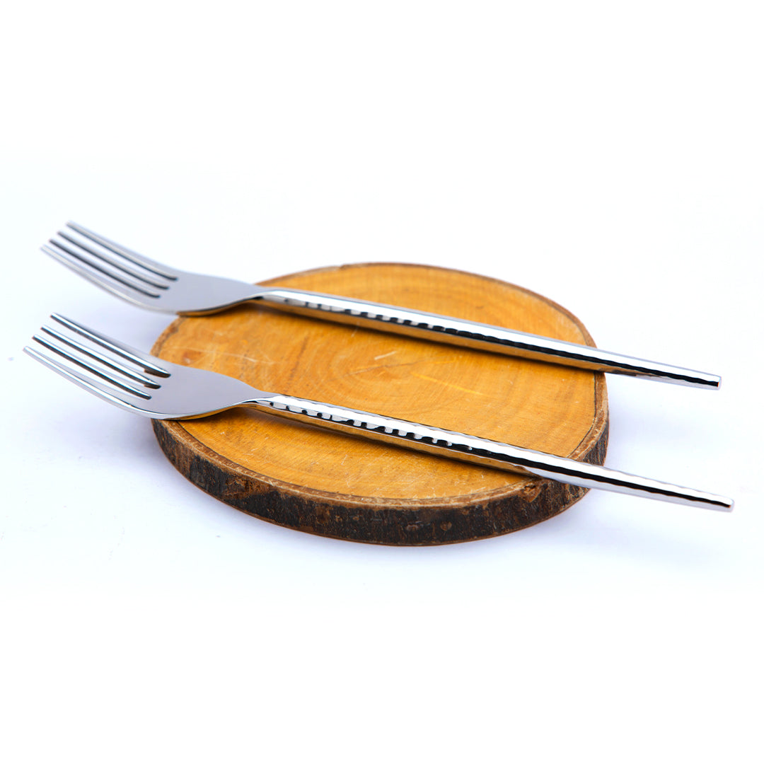 Luna Hammered DINNER FORK