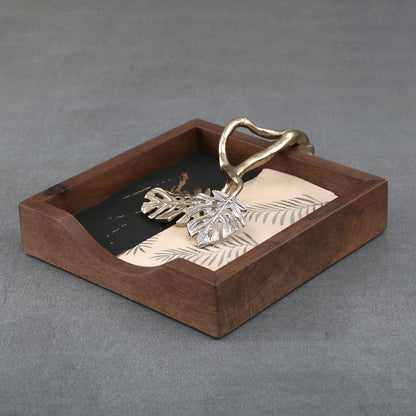 Montera Leaf Hand Made Tissue Paper Holder
