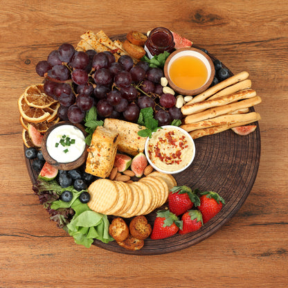 Wooden lazy susan