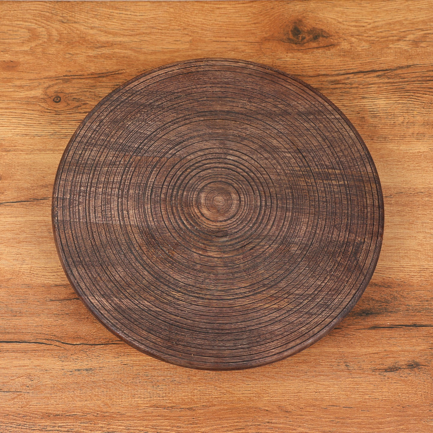 Wooden lazy susan