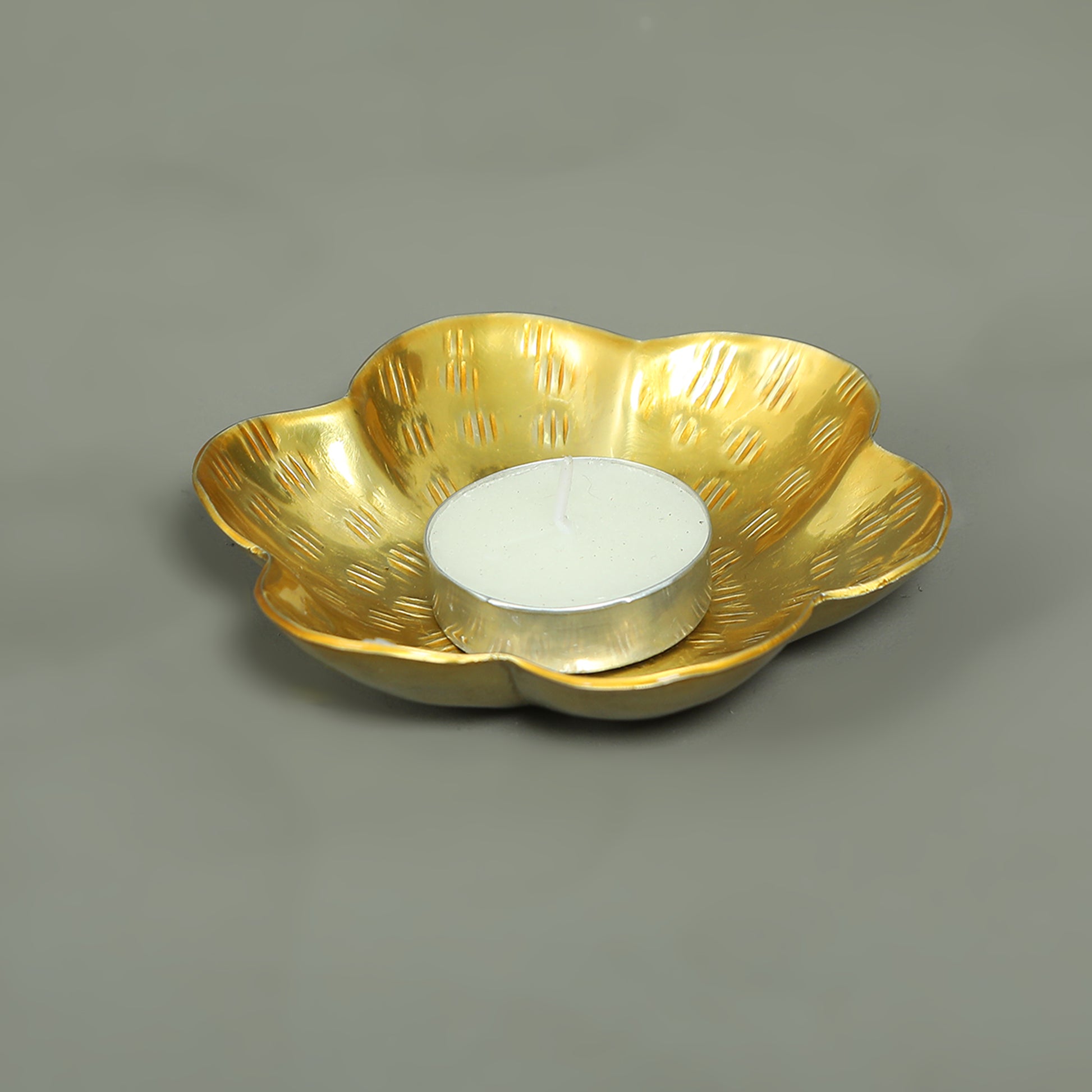 Gold Flower Decor Hand Made Floater 