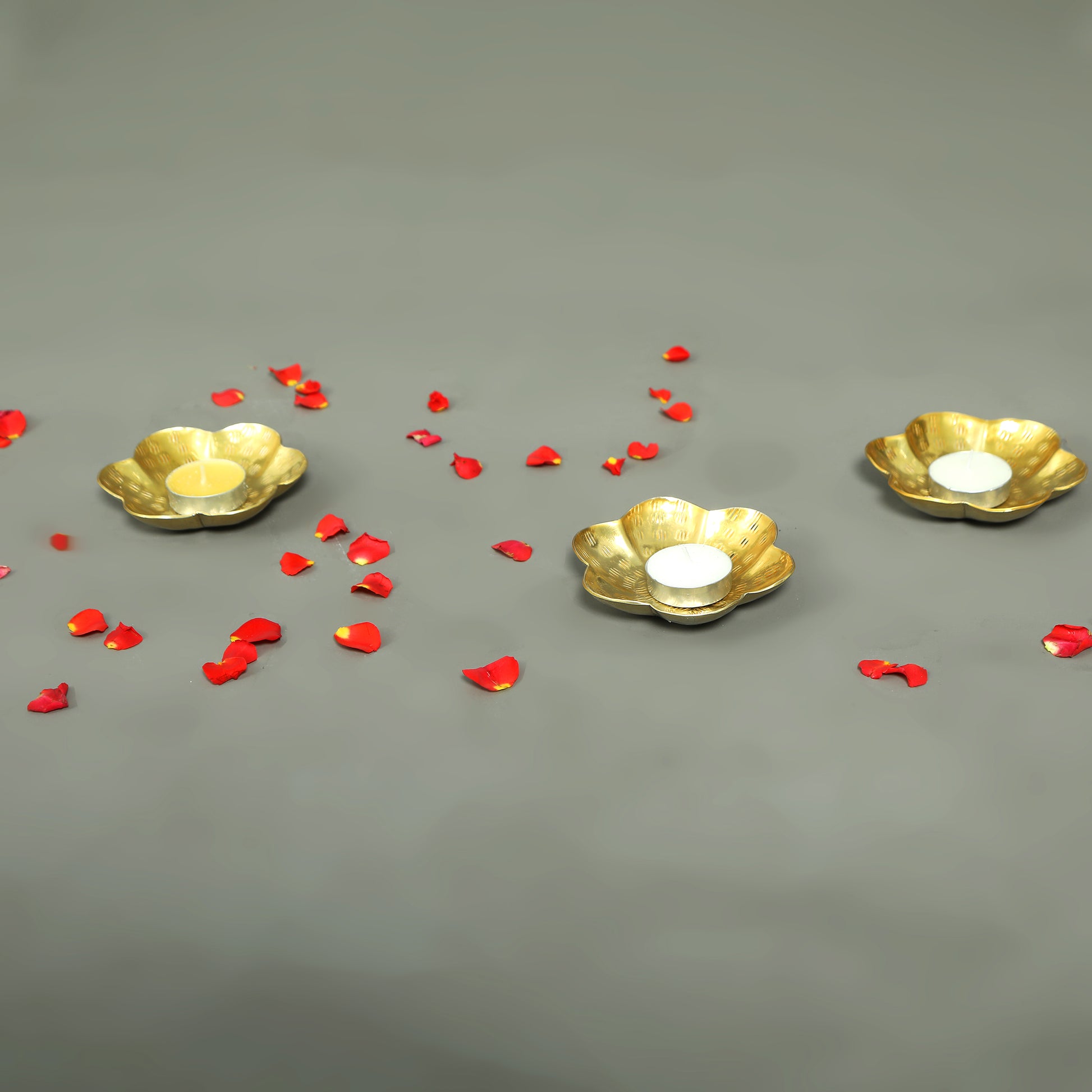 Gold Flower Decor Hand Made Floater 