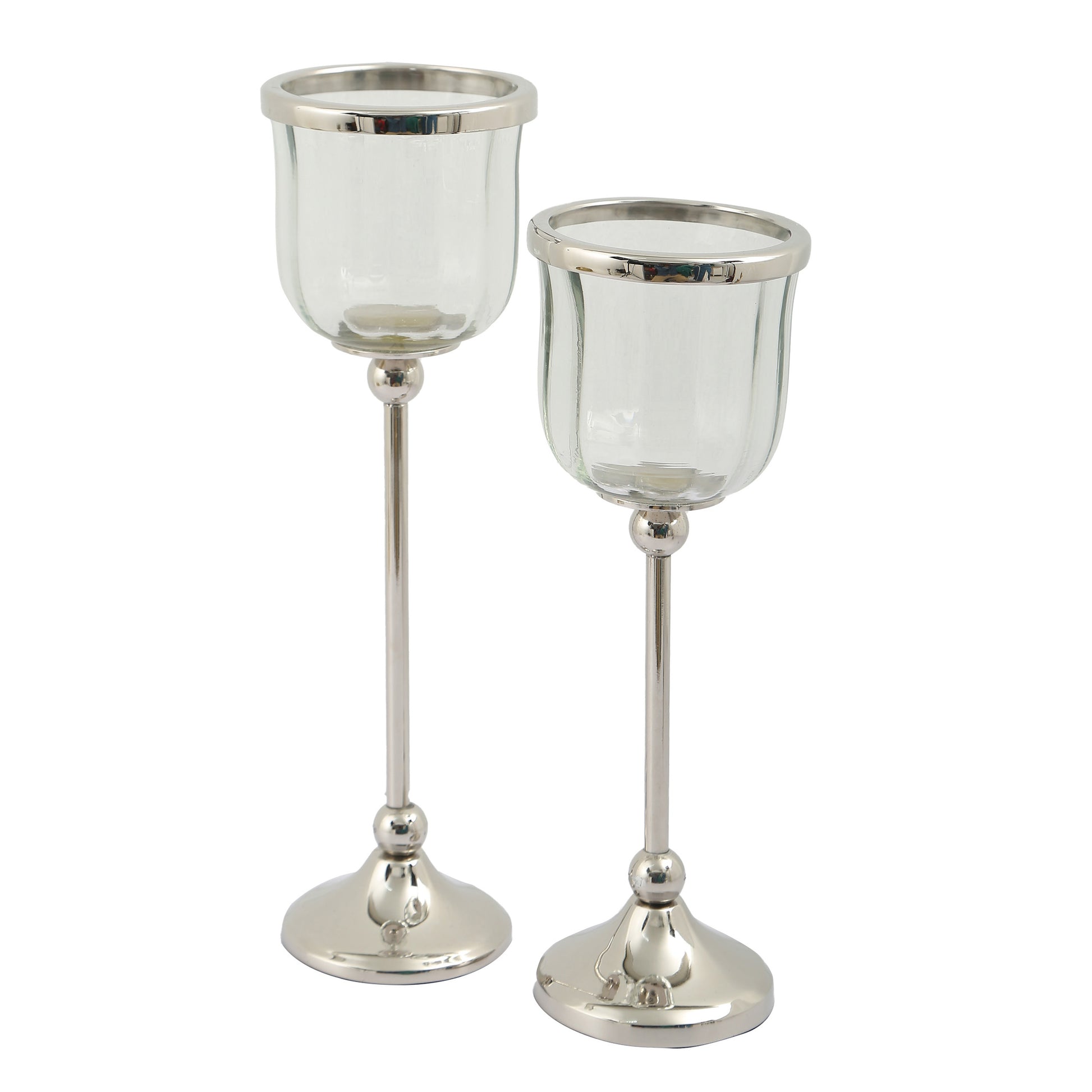 Tlight Light Dip Glass Candle Holders 