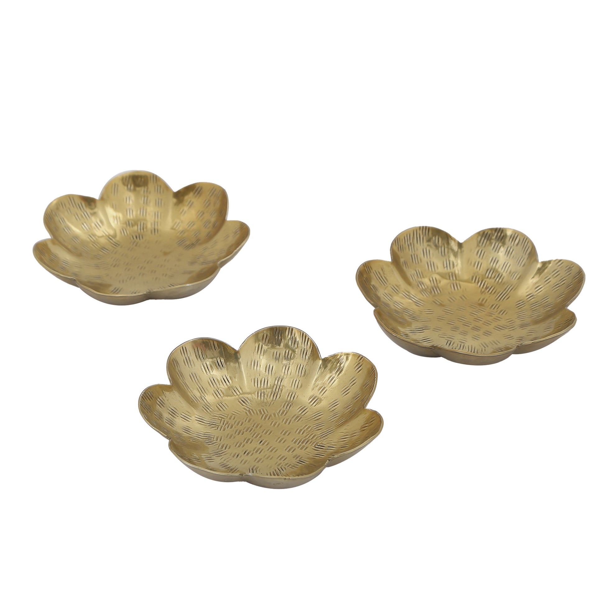 Gold Flower Decor Hand Made Floater 